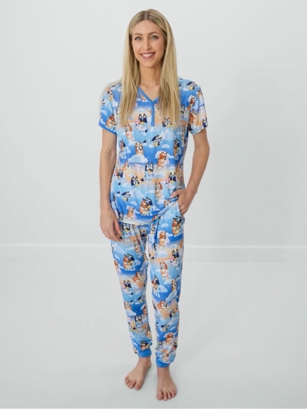 Little Sleepies Bluey Sleepytime Pajama Set